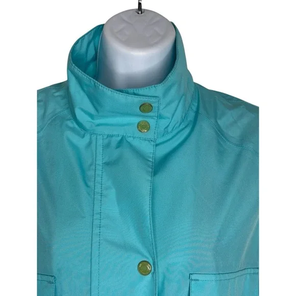 Peter Millar Women's Element Water Resistant Vest Golf Aqua XL Active Gorpcore - Picture 4 of 10